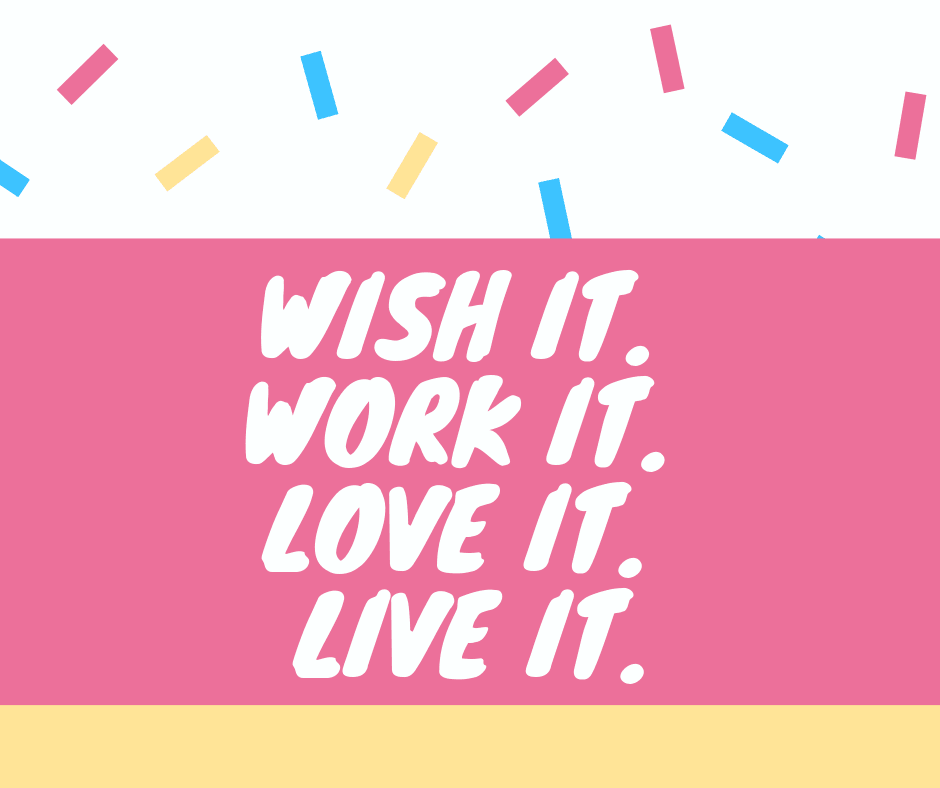 Wish it. Work it. Love it. Live it. - In The Lab