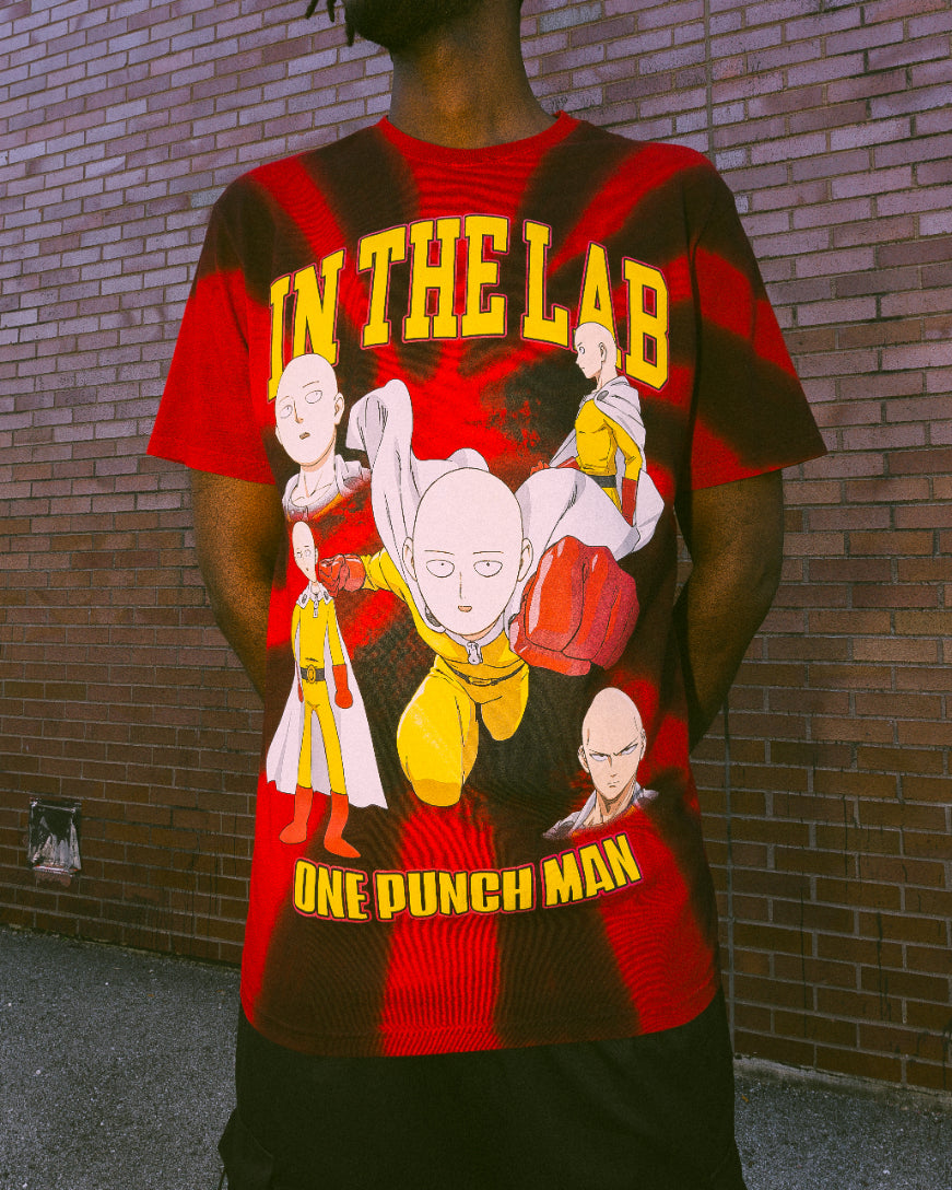 Saitama Tie-dye Tee (One Punch Man)