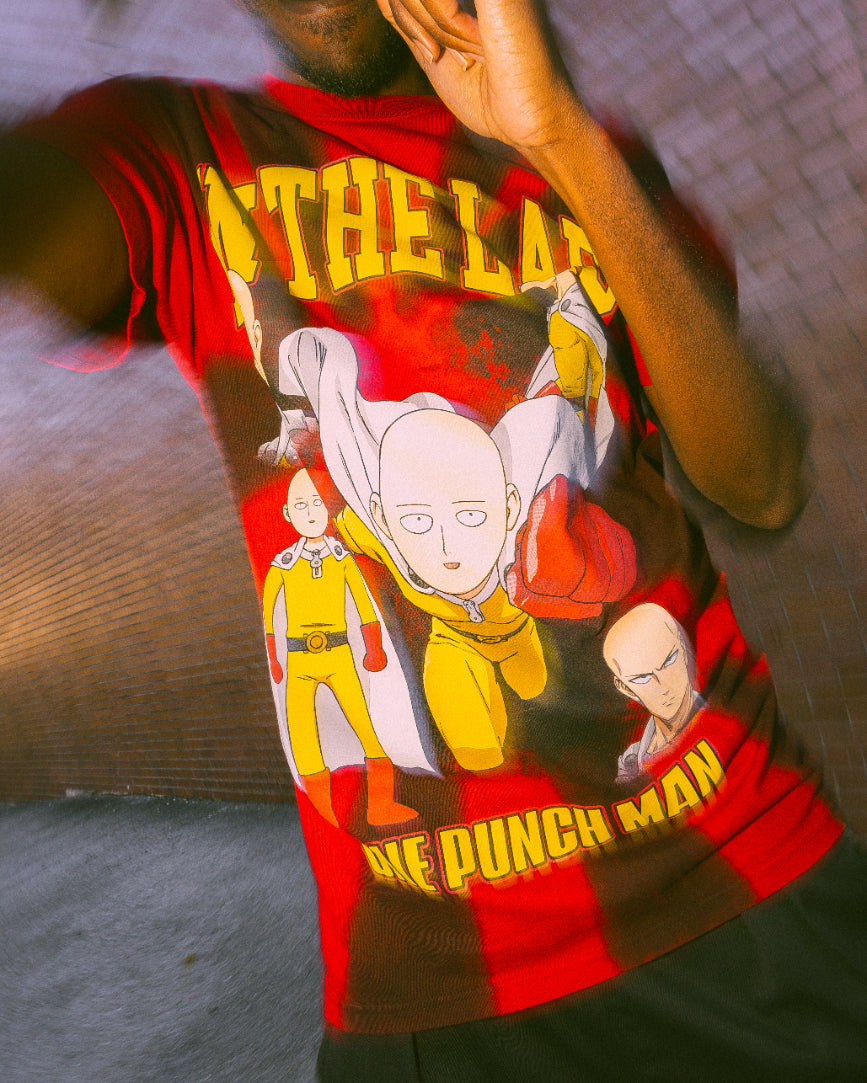 Saitama Tie-dye Tee (One Punch Man)