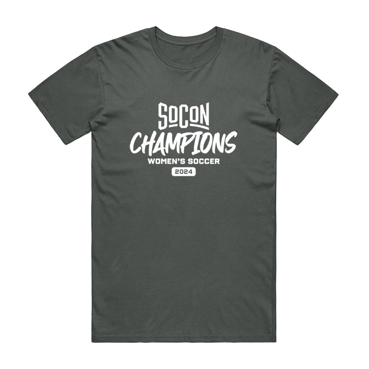 The SoCon Women’s Soccer Champs Podium Tee