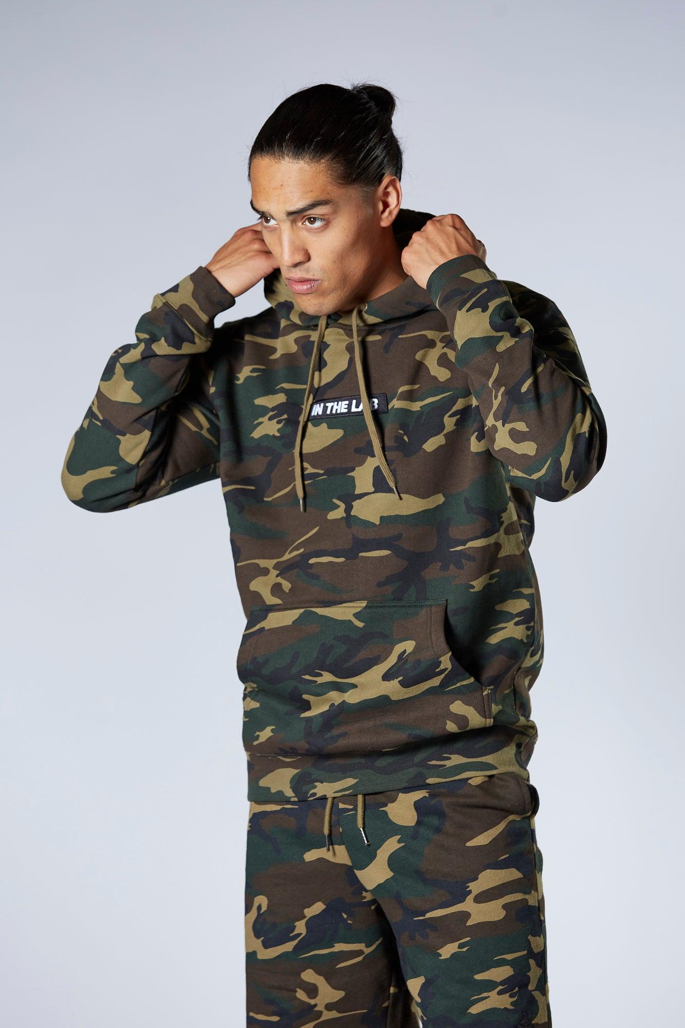 Forest Camo Staple Hoodie - In The Lab